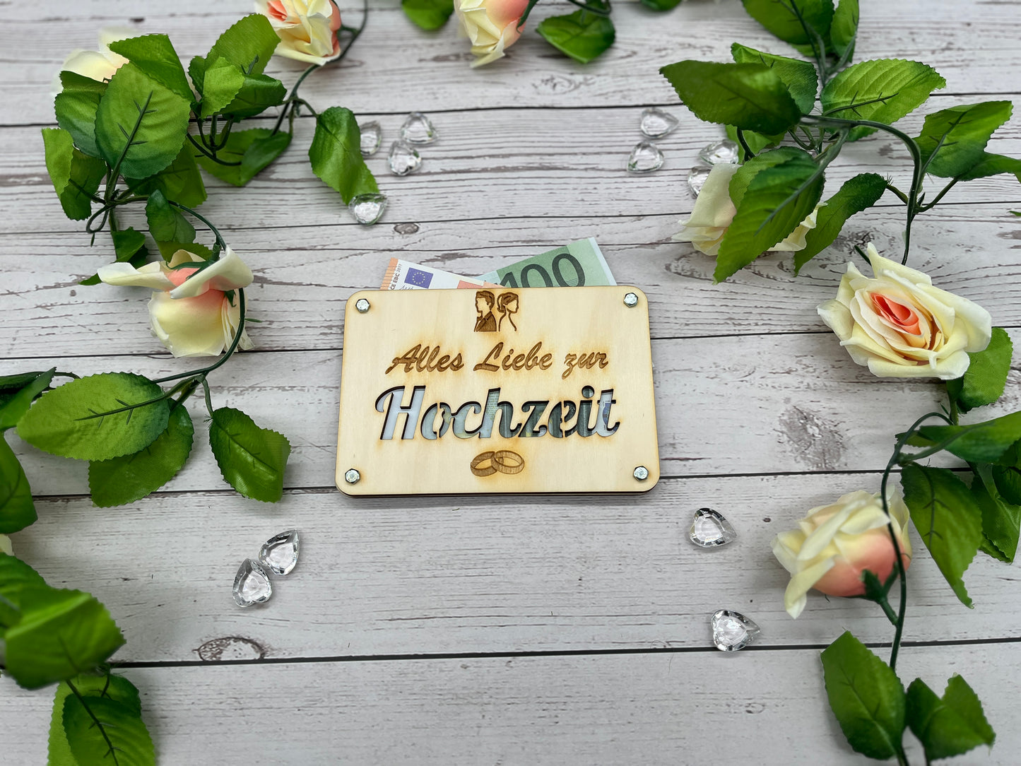 Geldgeschenkkarte "Alles Liebe zur Hochzeit"