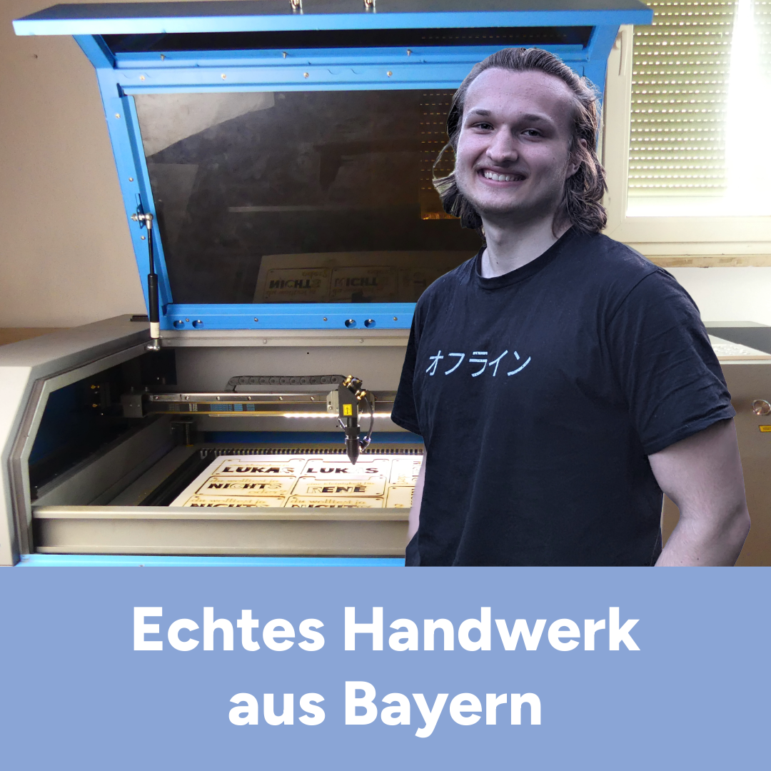 CO2 Laser Gravur aus Bayern