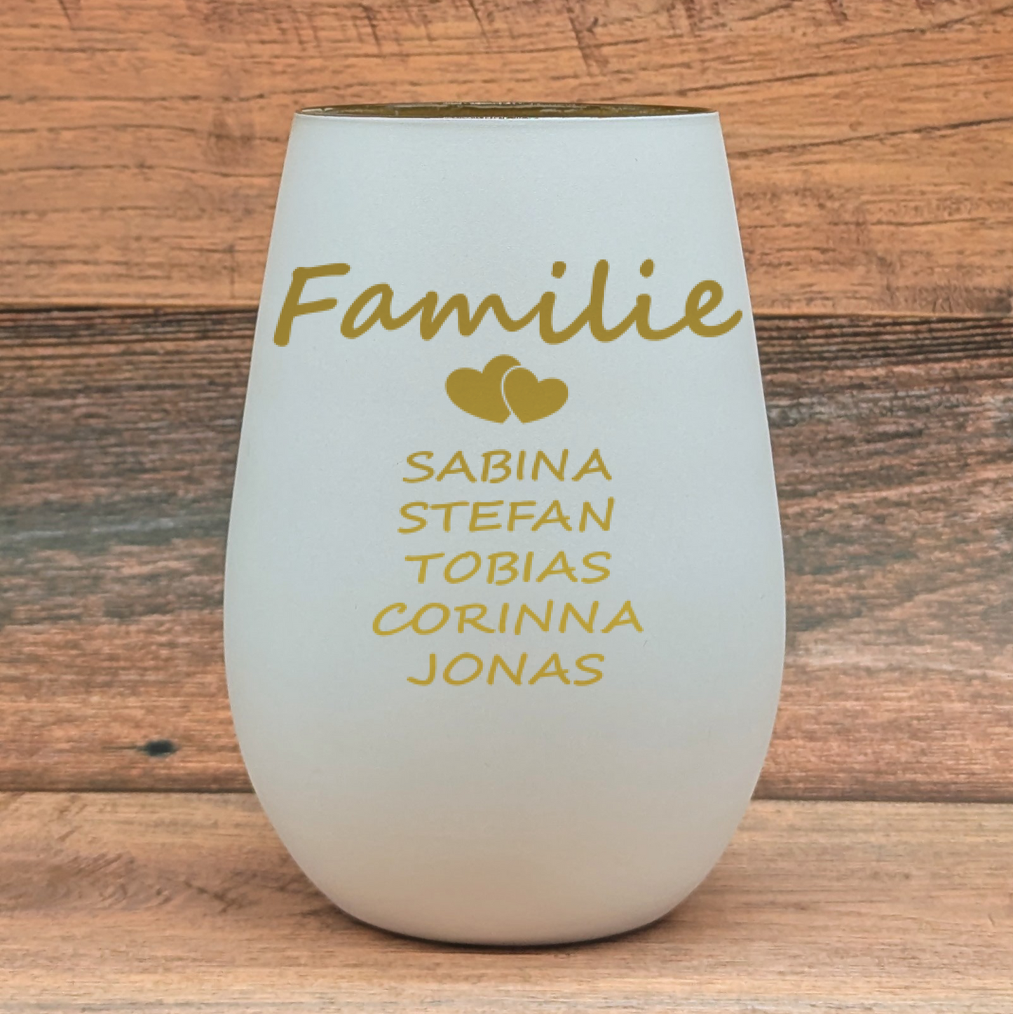 Windlicht - Familie Personalisiert