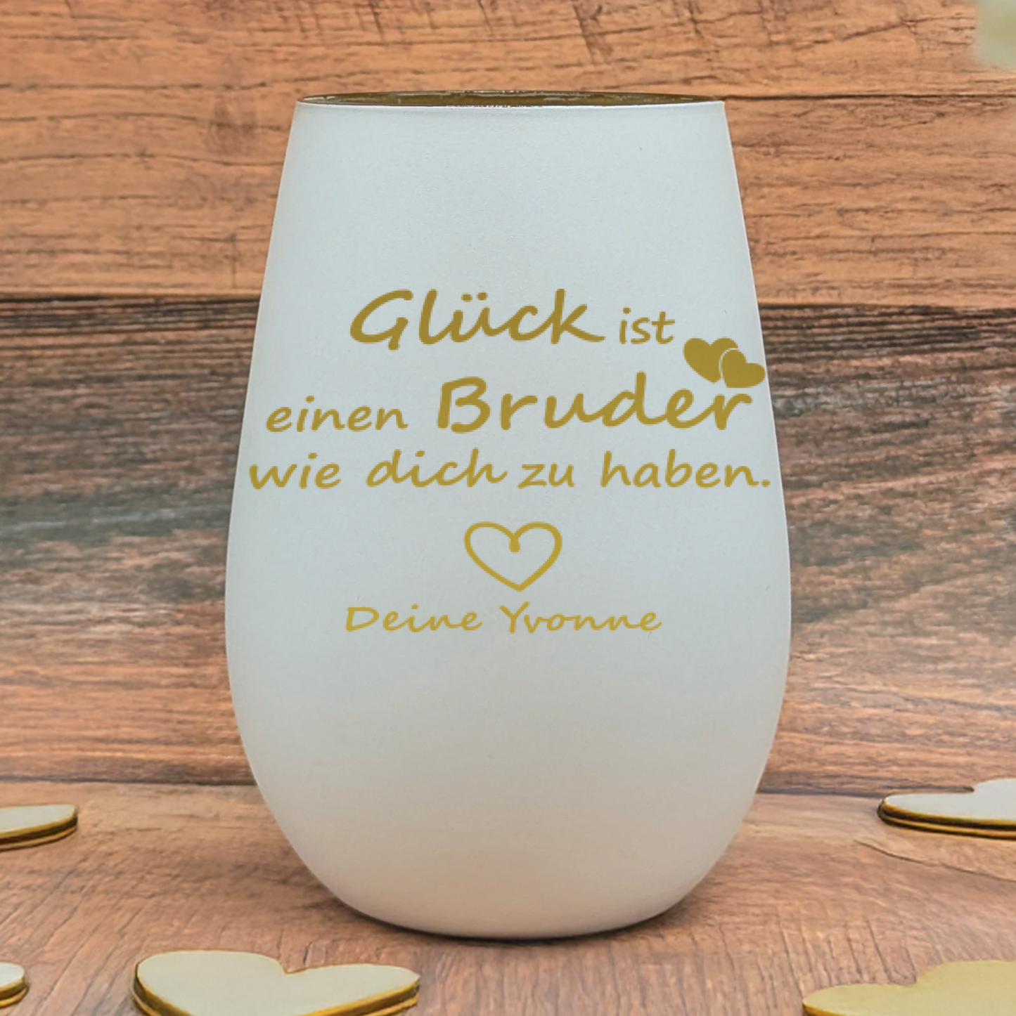 Windlicht - Geschenk für Bruder