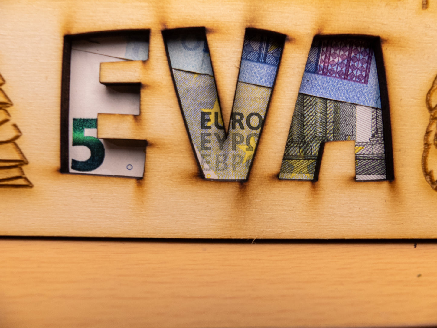 Personalisierte Geldkarte "vom Weihnachtsmann"